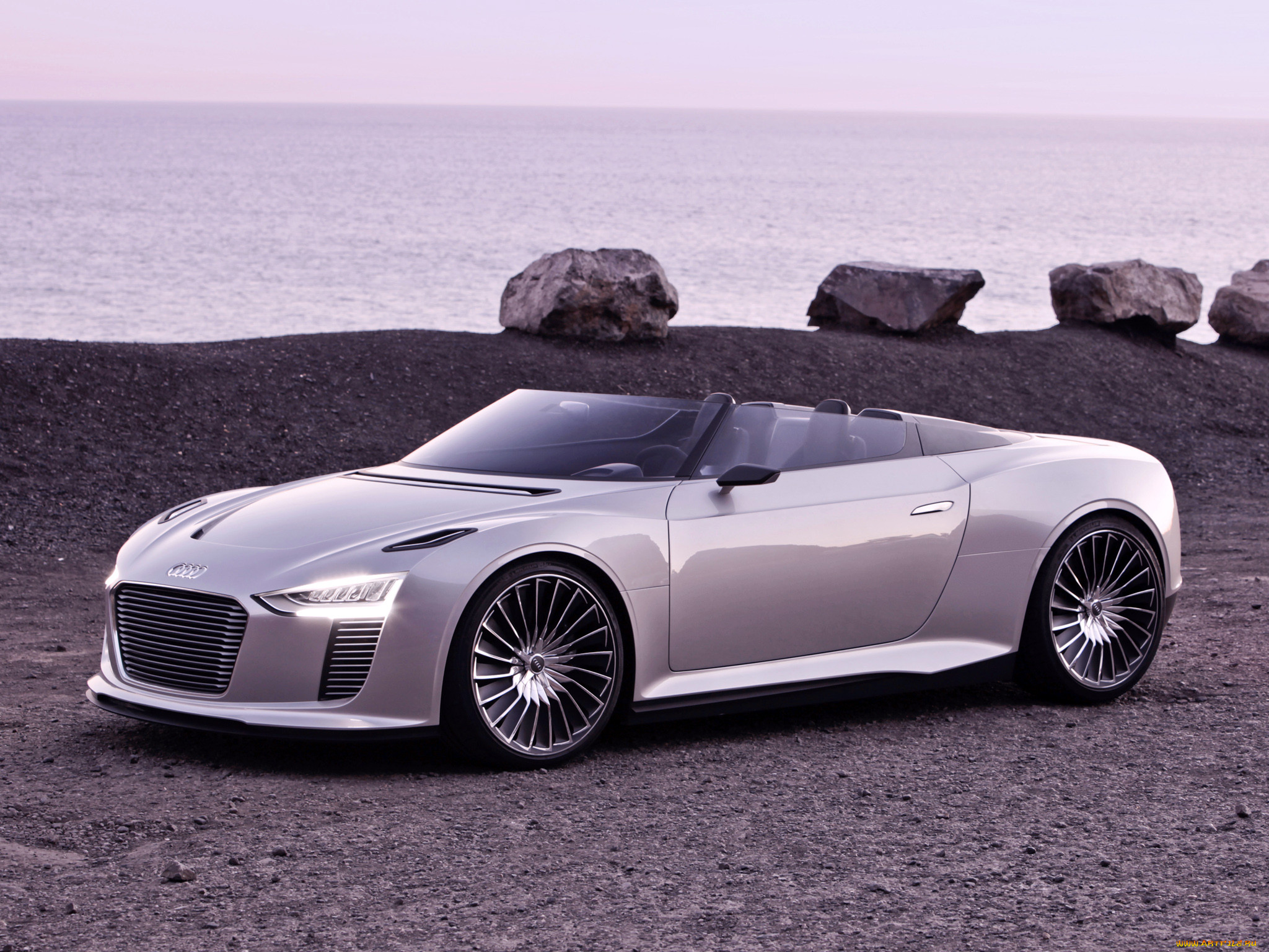 audi, tron, spyder, concept, 